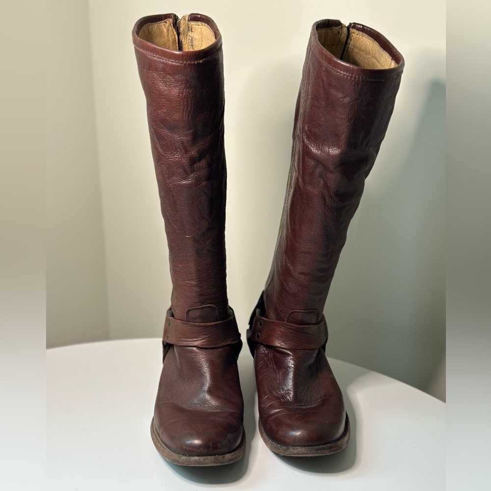 Frye Phillip Harness Tall Boot